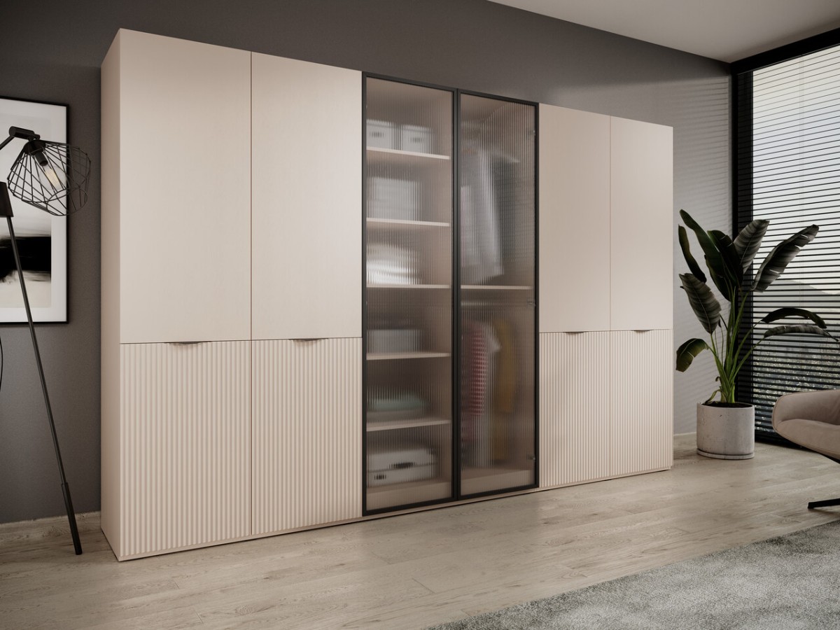 Smilšu kaste Nova, skapītis, 101 cm, bēša — изображение 6