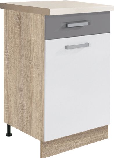 Apakšējais skapītis ar atvilktni 45 cm Global GLO-3D