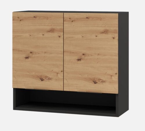 Sienas skapis 80 cm ar plauktu Elena W80 PD
