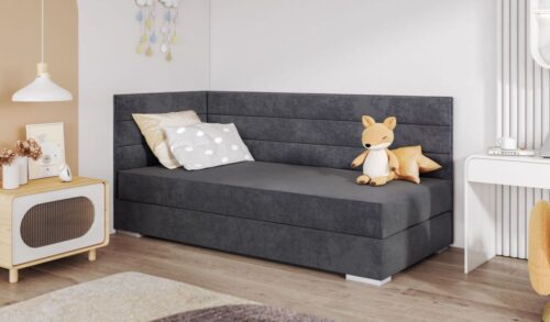 Gulta ar konteineru un mīkstu matraci FARO III 90×200 cm