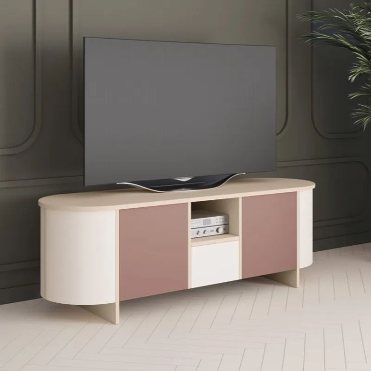 TV skapis MILETO 163 bordo — 3 attēls
