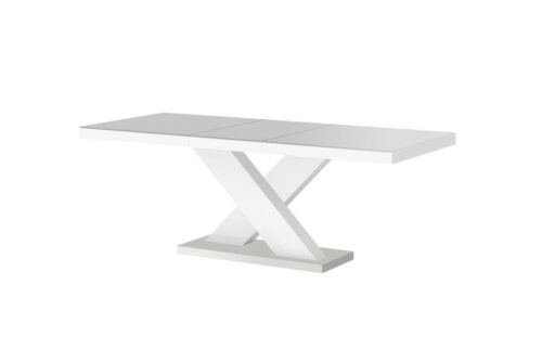 XENON MINI MAT kafijas galdiņš 120×60 gaiši pelēks/balts
