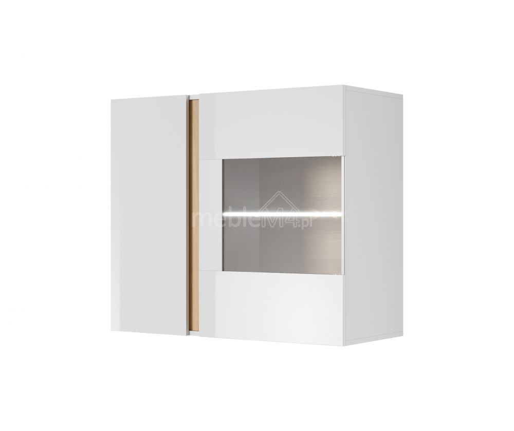 Piekarināma vitrīna 96 Arco - spīdīgi balta