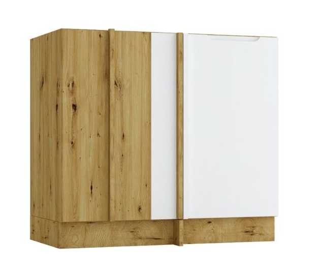 Stūra skapītis ar apakšējo paneli 100/60 cm Isabel DNP R/L