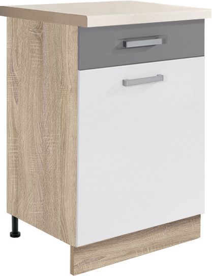 Apakšējais skapītis ar atvilktni 50 cm Global GLO-4D