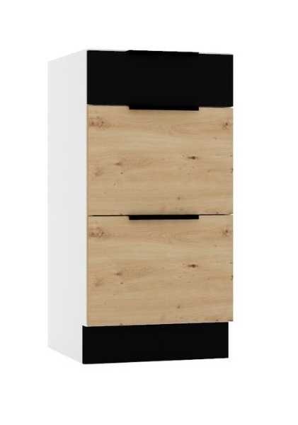 Apakšējais skapis ar atvilktnēm 40 cm Elena D 40S/3