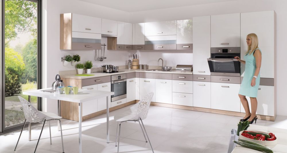 60 cm virsējais skapis Global GLO-37G tvaika nosūcējam — 5 attēls