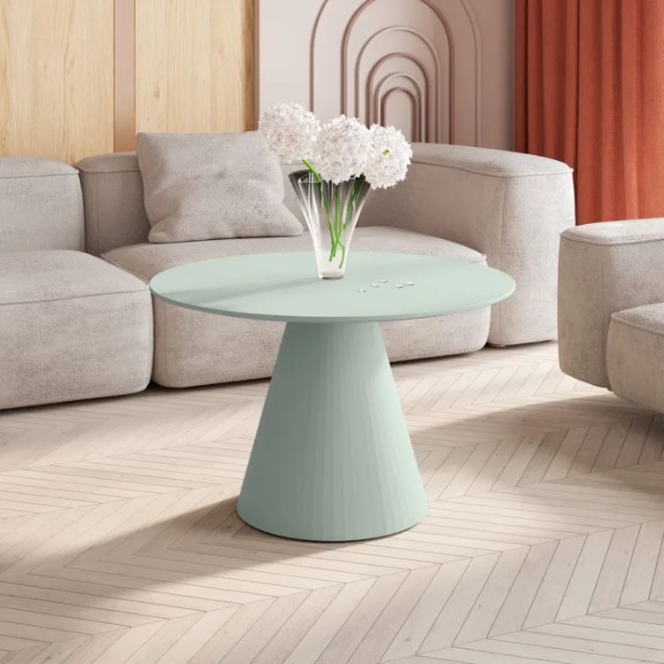 Apaļš kafijas galdiņš PINETO MINI 80x80 tumši zils — изображение 4