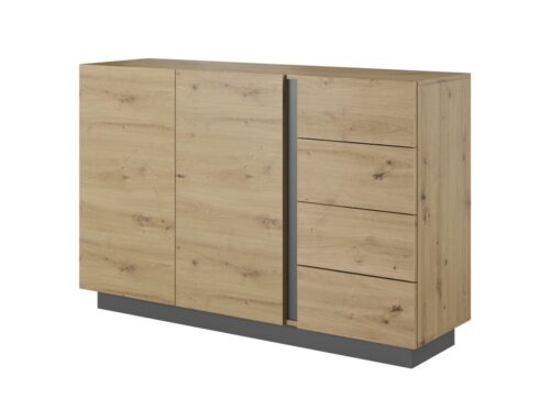 Kumode 138 Arco 2D4S – mākslinieciska ozolkoka krāsa