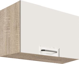 Sienas skapis 50 cm zems Favorit White FW-35G
