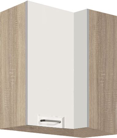 Sienas skapis 70/40 cm stūra Favorit White FW-44GL