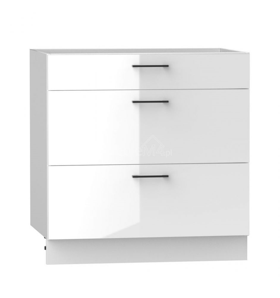 Apakšējais skapis ar 90 cm atvilktnēm D90S/3 Oscar