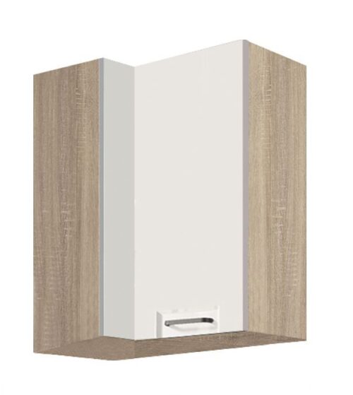 Sienas skapis 70/40 cm stūra Favorit White FW-45GP