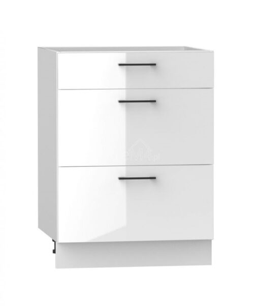 Apakšējais skapis ar 50 cm atvilktnēm D50S/3 Oscar