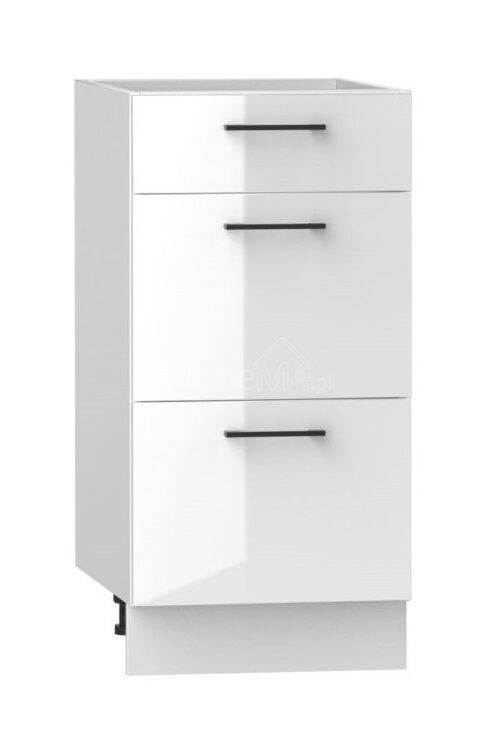 Apakšējais skapis ar 40 cm atvilktnēm D40S/3 Oscar