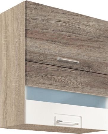Sienas skapis 60 cm ar stiklu Econo ECO-40G