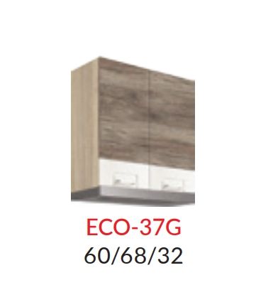 Augšējais skapītis 60 cm Econo ECO-37G tvaika nosūcējam