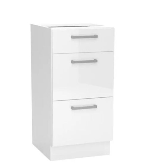 40 cm apakšējā skapīte ar atvilktnēm Vita D40S/3