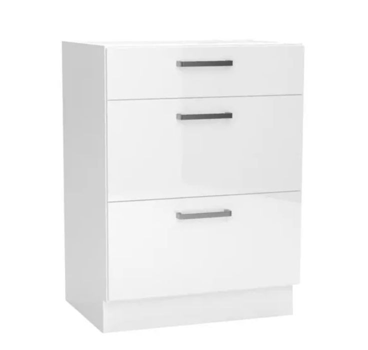 60 cm apakšējā skapīte ar atvilktnēm Vita D60S/3