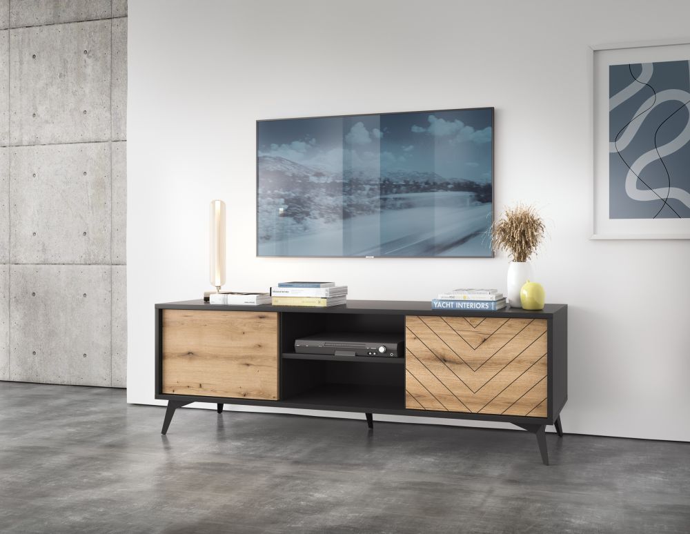 TV skapītis 154 Diamond - ozola krāsā — изображение 3