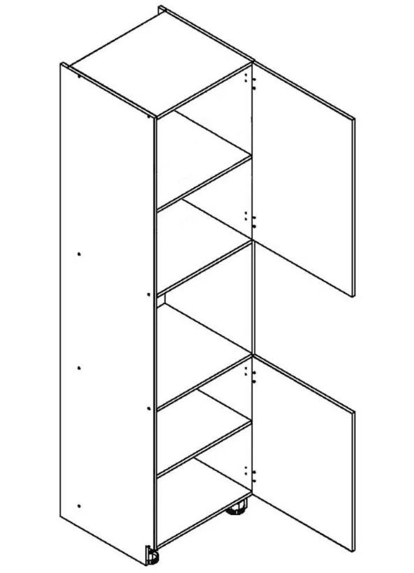 Krāsns kolonna 60 cm Vita D60PK/2133 P/L — 2 attēls