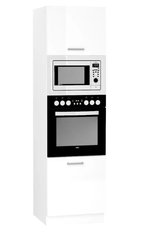 Cepeškrāsns un mikroviļņu krāsns skapītis 60 cm Vita D60PKMV/2133 P/L