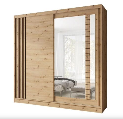 Loft stila skapis ar restēm 200 cm Artiz