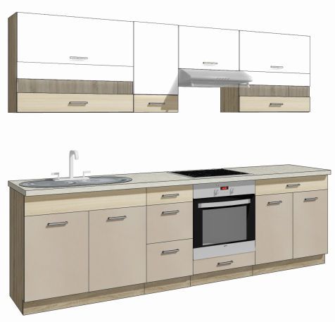 Augšējais skapis 60 cm, noliecams Premio PRE-47G — 5 attēls