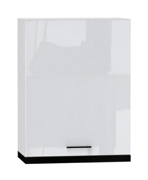 Sienas skapis 60 cm ar melnu pārsegu W60/88 SLIM R/L Oscar