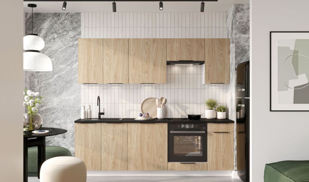 Apakšējais skapītis 80 cm, izlietne Sonja D80 ZL — 3 attēls