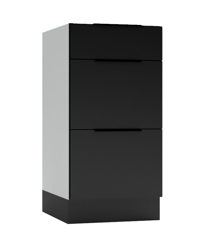Apakšējais skapis 40 cm ar atvilktnēm Mina D40 S/3