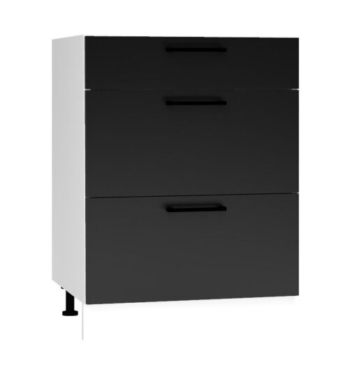 Apakšējais skapis ar 60 cm atvilktnēm Denis D60S/3
