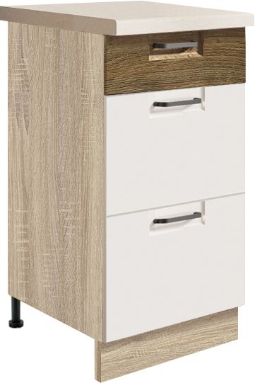 Apakšējais skapis 40 cm ar atvilktnēm Favorit Ribbeck FR-8D
