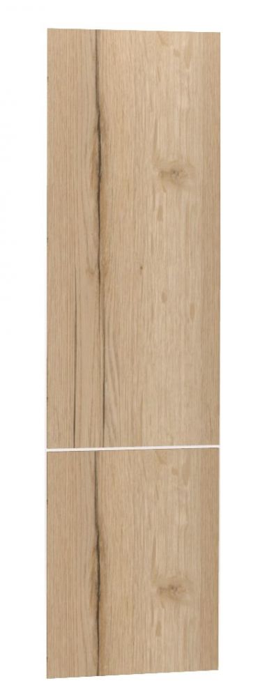 Sānu siena, sadalīta divās daļās, augstajam skapim 203,3x56,4 Zoya