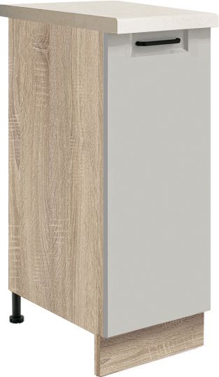 30 cm pamatnes skapis ar kravas grozu Favorit Latte FL-26D