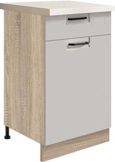 Apakšējais skapītis 45 cm ar atvilktni Favorit Latte FL-3D