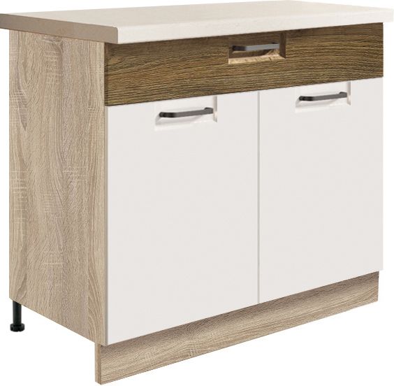 Apakšējais skapis 90 cm ar atvilktni Favorit Ribbeck FR-7D