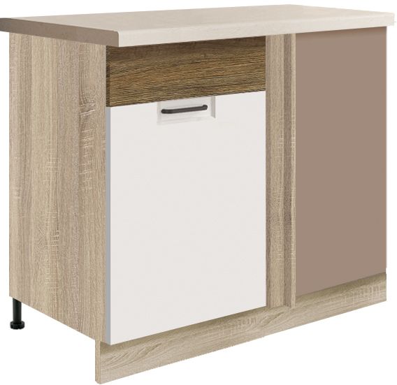 Stūra skapītis apakšā 110/60 cm Favorit Ribbeck FR-24DL