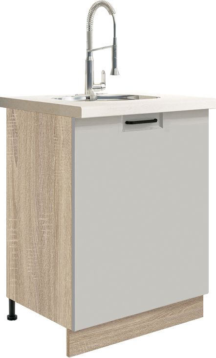 60 cm apakšējā skapīte Favorit Latte FL-11D izlietnei