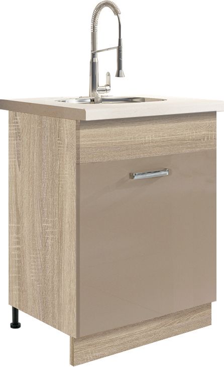 Apakšējais skapītis 60 cm Premio PRE-11D izlietne