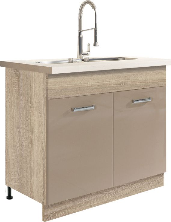 Pamata skapis 90 cm Premio PRE-13D izlietne