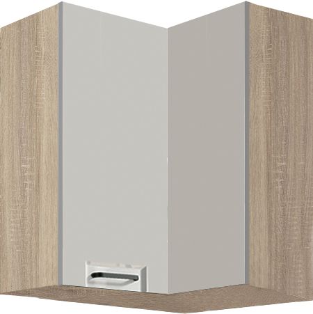 Sienas skapis 60/60 cm stūra Favorit Latte FL-54G
