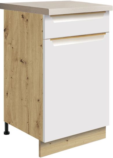 Glamour GLA-3D pamatskapis ar atvilktni 45 cm
