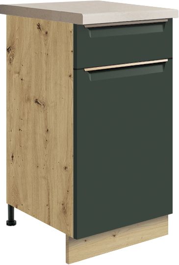 Glamour GLA-2D apakšējā skapīte ar atvilktni 40 cm — изображение 3