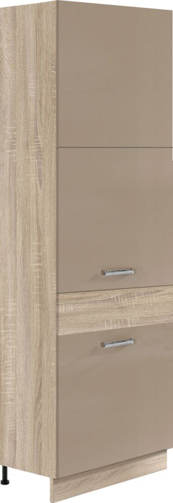 60 cm skursteņa kolonnas skapis Premio PRE-21D ledusskapim