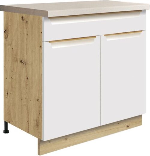 Apakšējais skapītis ar atvilktni 80 cm Glamour GLA-6D