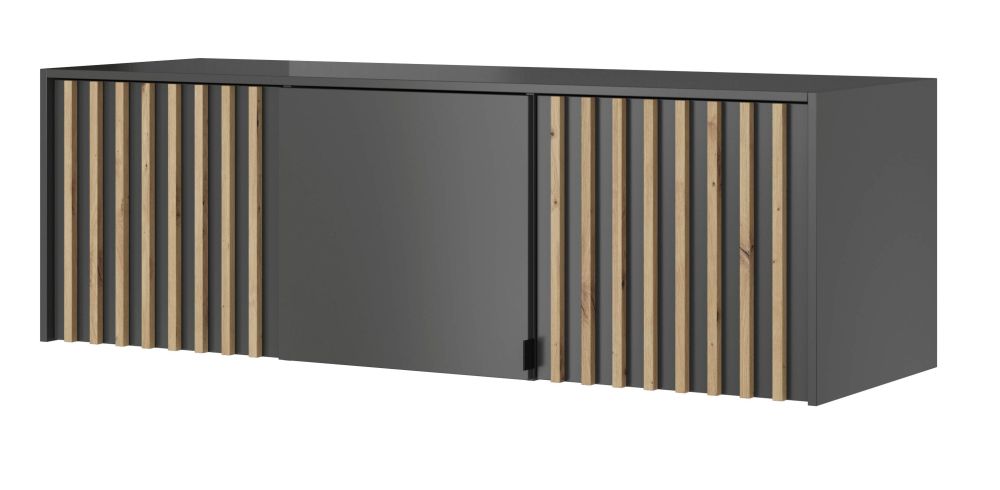Nelly 3D skapis ar grafīta līstēm — 4 attēls