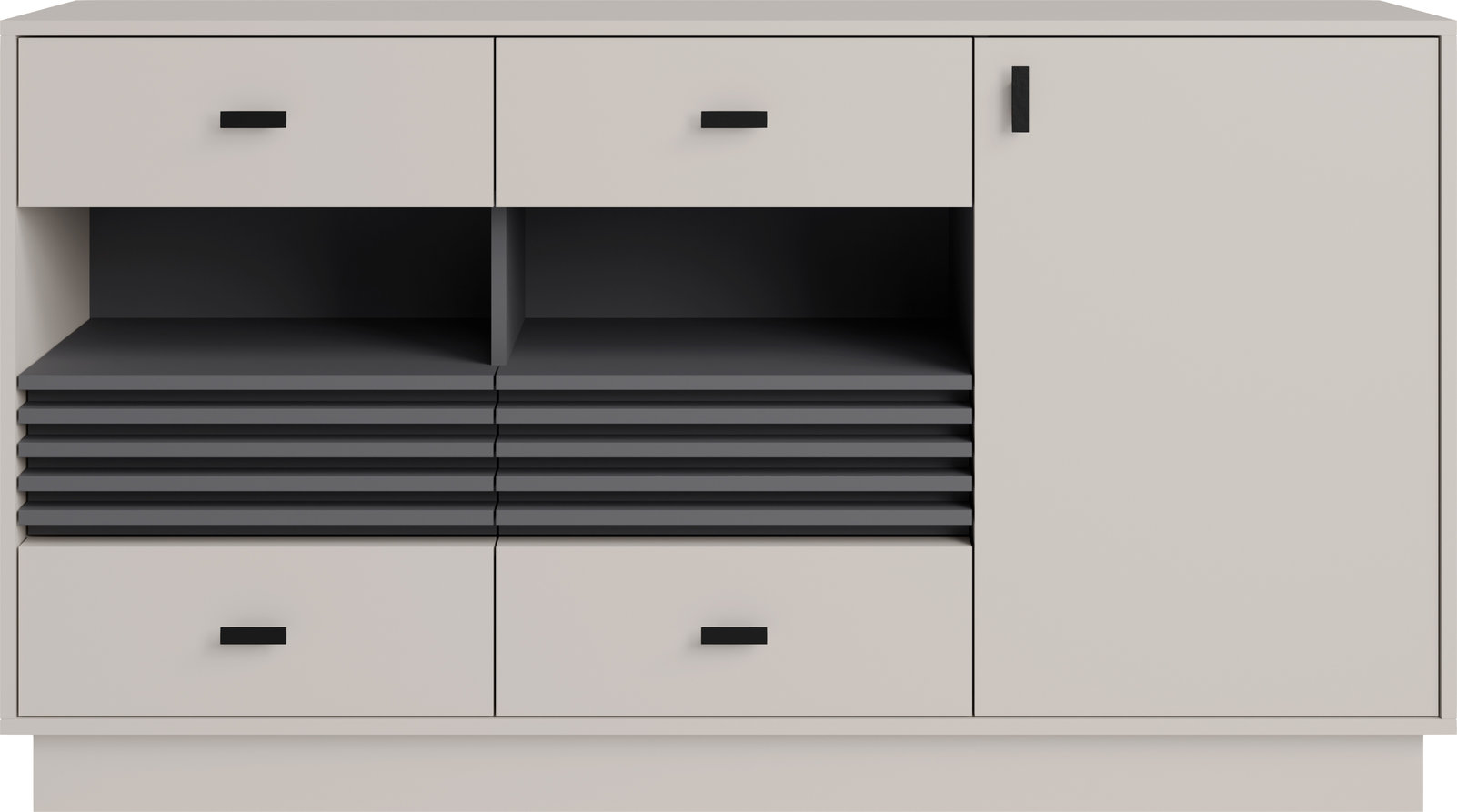 ALLMO System 8 kašmirs + antracīts