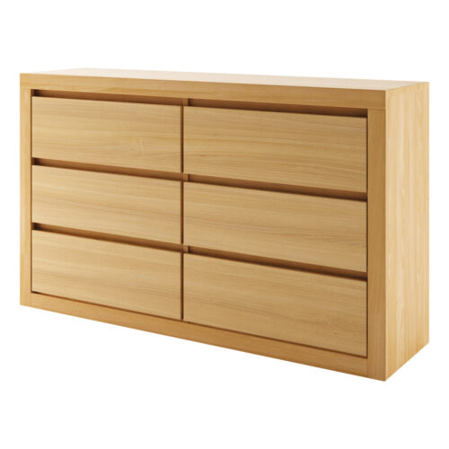 Ozolkoka kumode VIP KD312 dabīgā ozola krāsā