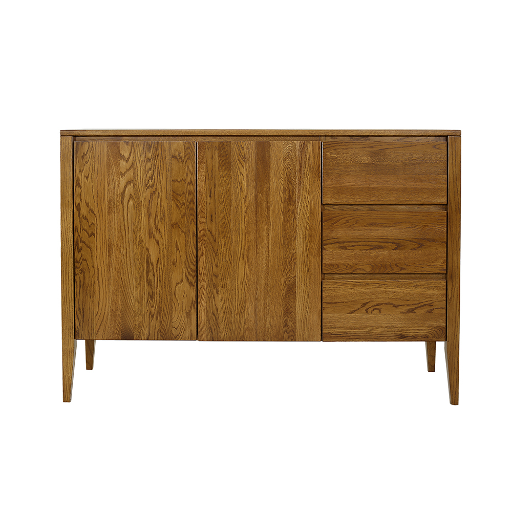 RETRO ozolkoka kumode KD338 tumšā ozola krāsā — изображение 6